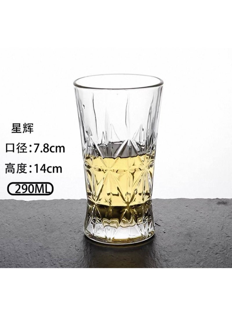 طقم دورق و معاه 6 كوبايات كريستال - Image 1